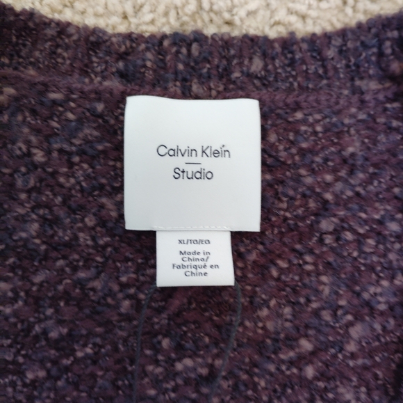 NEW Calvin Klein Studio Wool Sweater - Picture 7 of 9